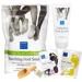 Foot Care Kit Bundle with Escenti Foot Soak for Home Spa Softening Foot Lotion & 2x Foot Mask Set with exclusive F&F Footcare Natural Wooden Scoop - To Relax and Refresh Tired Feet at Home