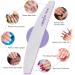 Canvalite 100 Professional Nail Files - Double-Sided Grit 100/180 Acrylic Gel for Manicure & Pet Care - 100PCs Lune - Buy Online on SooperMarket.com