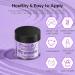 Dip Powder Nail Kit - 4 Color Starter Set with 4 Dipping Powders & 4 Liquid Polishes - Purple Blue Acrylic System - Buy Online on SooperMarket.com