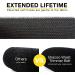 Bracoo Waist Trimmer Wrap - Sweat Sauna Slim Belly Belt for Men and Women | Abdominal Waist Trainer for Weight Loss & Core Stability | Metabolic Rate Booster | SE20 - Buy Online on SooperMarket.com