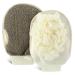 Bath dealership shoes for the shower peeling glove physical scrubber double -sided peeling glove shower Luffa luffa sponge bathing hand shoes for removal dead skin body peeling scrubber