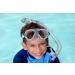 Cressi Youth Dry-Top Snorkel - Splash-Guard, Silicone Mouthpiece, Italy Design - Clear/Blue - Buy Online on SooperMarket.com