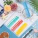 4-Piece Plastic Hair Combs Set for Women and Men - Fine and Standard Tooth Hair Cutting, Dressing, and Styling Combs - Hairdressing Barber Salon Tool - Multi Color - Buy Online on SooperMarket.com