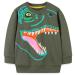Boys Sweatshirt for Kids Dinosaur Jumper Cotton Casual Top Long Sleeve Pullover T-Shirt Toddler Girls Shirts Baby Clothes 1-8 Years 4-5 Years Dinosaur 08