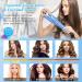 Auto Hair Curler with Large Rotating Barrel, 4 Temps, 3 Timer Settings - Blue - Buy Online on SooperMarket.com