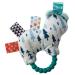 Taggies Arctic Bear Baby Teether Rattle - 5-Inch Original Shake & Teethe Toy - Buy Online on SooperMarket.com