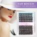 Lash Clusters Individual Lashes 40D-0.07D | 280PCS Eyelash Extension Cluster Lashes | DIY Eyelash Extensions at Home (9-16mm Mix - Buy Online on SooperMarket.com