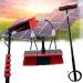Telesbrush Water Fed Telesbrush Window Cleaning Pole Extendable Cleaner Conservatory Roof for Photovoltaic Panel Cleaning Trucks Windows/50Cm/10.8M 55cm Brush Head 9M/30FT - Buy Online on SooperMarket.com