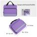 Trunab Padded Stethoscope Case Small First Aid Kit Bag Empty Hold Two Stethoscopes Compatible with 3M Littmann/MDF/ADC Ideal for Home Car Camping and Hiking Purple - Buy Online on SooperMarket.com