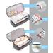 YOKUMA Pencil Case Large Capacity Pencil Pouch Aesthetic Zipper Pencil Box Back to School Supplies for College Student Teen Adults Travel Essentials Electronic Cable Organize Grey - Buy Online on SooperMarket.com