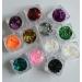 Holographic Nail Art Glitter Sequins - 12 Colors Star Moon Confetti for Nails, Crafts & Slime - Buy Online on SooperMarket.com