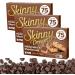 3 x Skinny Dream Bars Millionaire's Shortbread Bundle With Oerich Inspirational Card - Buy Online on SooperMarket.com