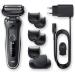Buy Braun Series 5S Electric Razor for Men - 3 Flexible Blades Beard Trimmer 50 Min Runtime Wet & Dry EasyClick - International Shipping - Buy Online on SooperMarket.com