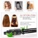LOVANI Mini Travel Hair Curling Iron Brush - Dual Voltage 3-in-1 Ceramic Ionic Curler for Short Hair with Anti-Scald Protection & Travel Bag - Buy Online on SooperMarket.com