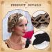 Noverlife 1920s Flapper Headbands 3PCS Set for Women - Rhinestone Beaded Vintage Hair Accessories (Navy Blue/White/Black/Gold) - Buy Online on SooperMarket.com