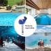 Formizon Floating Pool Thermometer | Break-Resistant Water Temperature Gauge for Pools Spas & Aquariums - Accurate & Durable - Buy Online on SooperMarket.com
