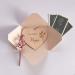 Pregnancy Announcement Surprise Envelopes | 6 Wooden Hearts for Fun Gender Reveal | Perfect Gifts for Dads Grandparents Aunts & Uncles - Mikito - Buy Online on SooperMarket.com