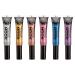 Metallic Hair Color Streaks | Cosmic Moon 0.50fl oz - Set of 6 | Temorary Wash Out Hair Dye