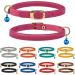 Murom Rolled Leather Cat Collar - Adjustable Safety Collar for Cats - Various Colors Available - Buy Online on SooperMarket.com