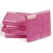 HEKU 100 Single-Colored Pink Napkins - 3-Layer 33x33cm | Highly Absorbent & Stylish | Perfect for Events & Gastronomy | Practical 5-Pack - Buy Online on SooperMarket.com