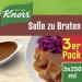 Buy Knorr Sauce for Roasts - Delicious Dark Sauce No Flavor Enhancers 3-Pack (250ml) | International Shipping - Buy Online on SooperMarket.com