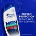 Head & Shoulders Old Spice Pure Sport Shampoo 370ML White Blue Red 1 - Buy Online on SooperMarket.com
