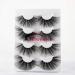 25MM Faux Mink False Eyelashes - Dramatic, Thick, & Fluffy - 4 Pairs of Multi-Volume Wispies - Buy Online on SooperMarket.com