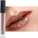 Mynena Metallic Lipstick Liquid Sexy Frosted Lightweight Long Lasting Non-Transferable Waterproof | Gluten-Free Paraben-Free Talc-Free Cruelty-Free and Vegan | Copper Light Copper