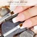 French Nail Trimmer Set with V Smile Line Cutter and Nail Brush - Stainless Steel Manicure Tools for DIY Nail Art (Silver) - Buy Online on SooperMarket.com