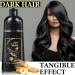 Instant Black Hair Dye Shampoo - 3 in 1 Color & Care for Gray Hair | Moisturizing & Long Lasting Repair - 100ml for Men & Women - Buy Online on SooperMarket.com