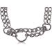 Nobby Chain Choker Two-Row Chrome - Silver Size S 45 cm 2.5 mm - International Shipping - Buy Online on SooperMarket.com