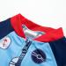 BONVERANO Baby Boys Swimsuit | Long-Sleeve One Piece Swimwear | UPF 50+ Sun Protection | Blue | 9-12 Months - Buy Online on SooperMarket.com