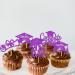 Rsstarxi 24 Pack 2024 Graduation Cupcake Toppers Glitter Congrats Grad 2024 Graduation Cap Diploma Cupcake Picks for Class of 2024 Graduation Theme Party Cake Decorations Purple - Buy Online on SooperMarket.com
