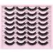JIMIRE Russian Strip Volume Eyelashes DD Curl Fluffy False Eyelashes Look Like Lash Extensions Natural Lashes 16 Pairs Pack Russian Strip 16 Pairs -1 - Buy Online on SooperMarket.com