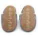 Dotty Fish Suede Baby Slippers | Warm Fleece Lined Toddler Shoes | Non-Slip Soft Sole for Boys and Girls | 0-6 Months to 5-6 Years | Pale Grey - Buy Online on SooperMarket.com