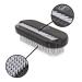 K-Pro Hand Nail Brush Set - 4 Piece Black Plastic Gel Nail Brushes for Perfect Manicures | International Shipping Available - Buy Online on SooperMarket.com