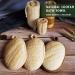 Natural Luffa Body Cloths - Eco-Friendly Biodegradable Shower Scrubs (4 Pack) for Men & Women - Buy Online on SooperMarket.com