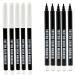 Element Tattoo Supply - Tattoo Skin Markers - Color Purple - Stencil Pen - Disposable - Bold Tip Scribe (5-PACK)