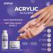 Andreia Professional Acrylic Builder Powder - White 35g | Self-Leveling, Durable, Long-Lasting Nail Extension Powder - Salon Quality - Buy Online on SooperMarket.com