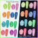 MIZHSE Neon Reflective Glitter Gel Polish Set - Fluorescent Shiny Disco Sparkle - UV LED Soak Off Gel Kit for DIY Nail Art - Salon Quality - Buy Online on SooperMarket.com