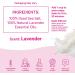Pink Stork Postpartum Sitz Bath Soak - Dead Sea Salt for Perineal Care & Postpartum Recovery - Lavender Scented 1 lb - Buy Online on SooperMarket.com