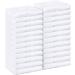 Utopia Towels White Salon Towels, Pack of 24 (Not Bleach Proof, 16 x 27 Inches) Highly Absorbent Towels for Hand, Gym, Beauty, Spa, and Home Hair Care 24 Pack White