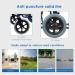 LIVINGbasics Light Weight Transport Wheelchair With Hand Brakes 17.7-Inch Wide Seat Foldable Support Weight Upto 220 Lbs - Buy Online on SooperMarket.com