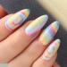 Shop Bartbox 500 Almond Nail Tips - Medium Full Cover Clear Acrylic for Gel Nails 10 Sizes - Perfect for Salons & DIY Nail Art - Buy Online on SooperMarket.com
