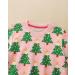 Girls Cotton Sweatshirt | Long Sleeve Casual Jumper for Toddler | Age 2-3 Years | Christmas Trees | Kids T-Shirt - Buy Online on SooperMarket.com