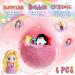 Supbec XXL Organic Princess Bath Bombs for Kids with Surprise Inside | 6 Pcs 5 OZ Gift Set Rich in Essential Oils - Perfect for Dry Skin Moisturizing | Ideal Gifts for Girls - Buy Online on SooperMarket.com