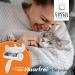 Fusselmonster Lint Roller - Effective Animal Hair Remover for Dogs & Cats | Reusable for Sofa Carpet & Car Cleaning | White - Buy Online on SooperMarket.com