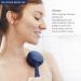 PMD Clean Body - Smart Waterproof Cleaning Device with Silicone Brush & Attachments | SonicGlow Vibration for Cleansing Peeling & Massaging - Navy - Buy Online on SooperMarket.com
