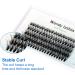 C Curl 40D 0.07mm Cluster Eyelash Extensions | Mixed 8-16mm | 40 Root Individual Clusters Lash Extensions - Buy Online on SooperMarket.com