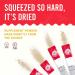 Squeeze Dried Apple Cider Vinegar Powder Sticks with Probiotics - Natural Detox Pocket Packs - 30 Single-Serve Sticks (30 Pack) - Buy Online on SooperMarket.com